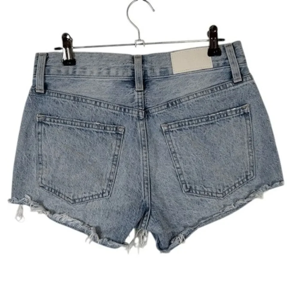 Pistola Gigi Shorts Distressed Denim Shorts Jean Revolve Medium‎ Wash Size 24